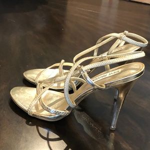 Steve Madden Gold Heels